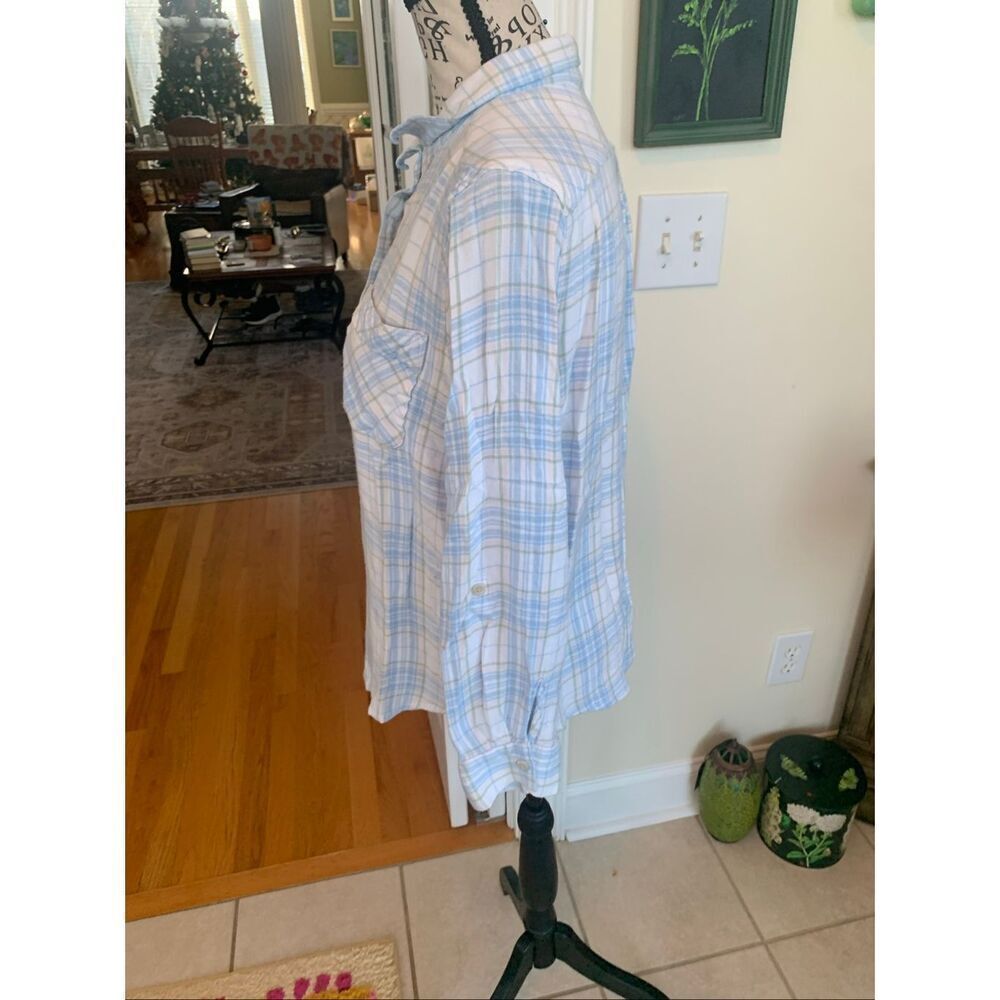 Eddie Bauer Button Down Flannel - Picture 5 of 9